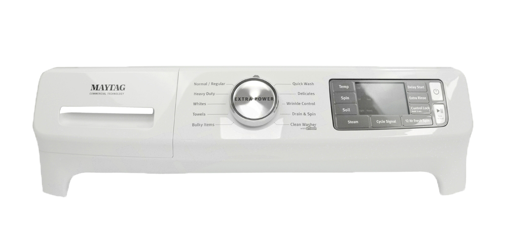 W11316623 - Genuine OEM Whirlpool Washer Control Panel Assembly
