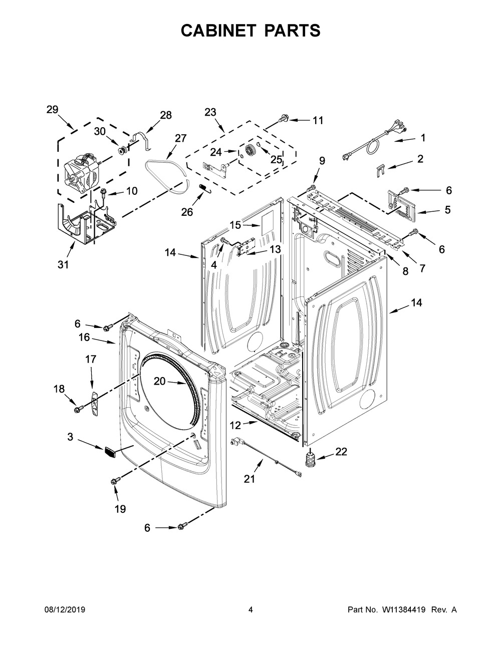 W11388032 - Genuine OEM Whirlpool Washer Electronic Control Board