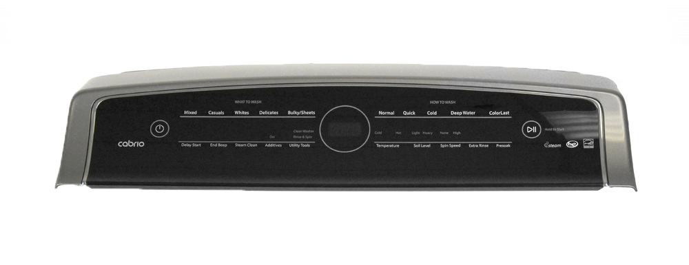 W10838672 - Genuine OEM Whirlpool Washer Control Console
