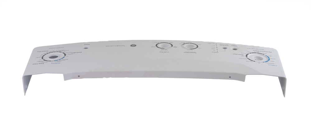 WW03F00497 - Genuine OEM GE Washer & Dryer Control Panel, White