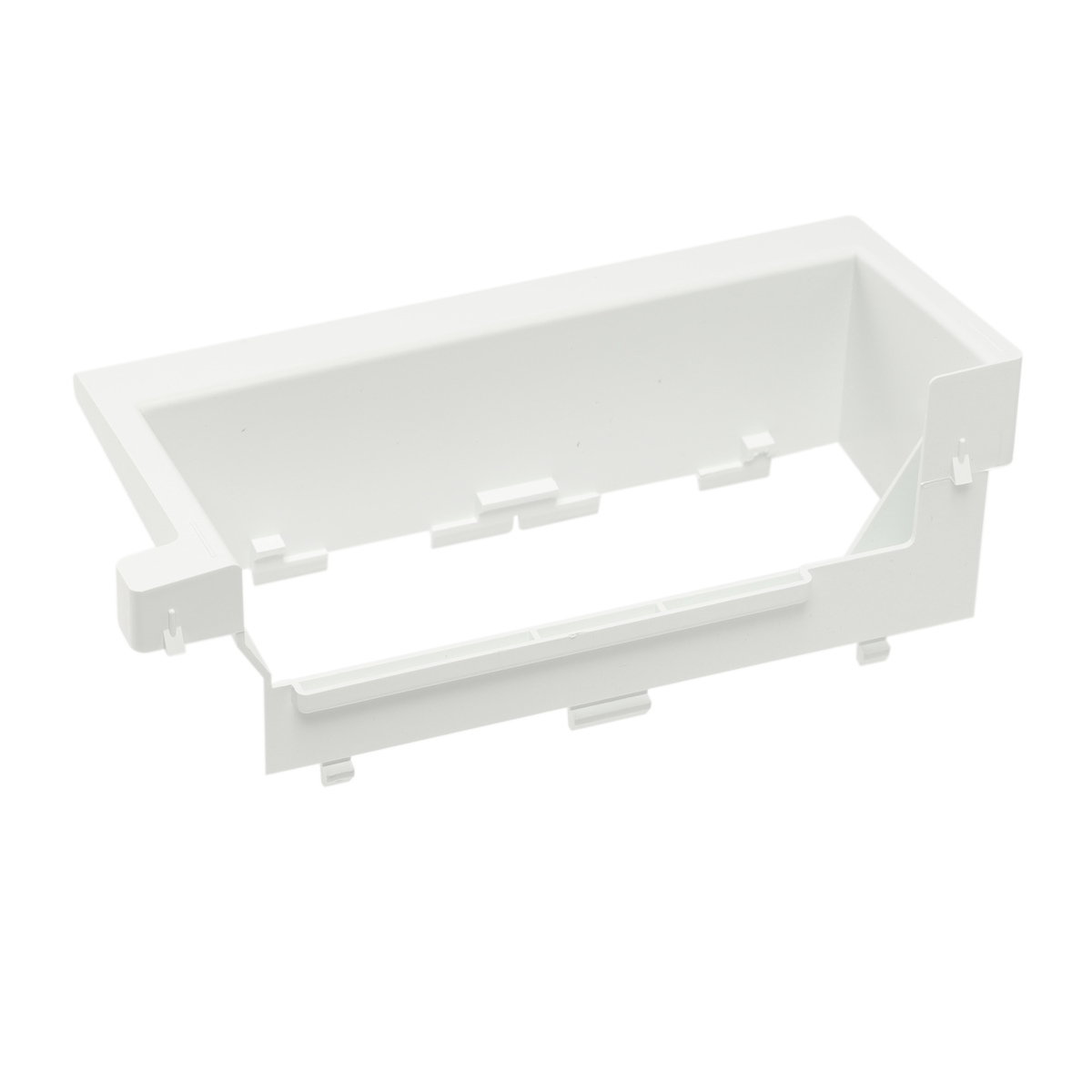 137314510 - Genuine OEM Frigidaire Washer Detergent Dispenser Drawer Handle Frame, White