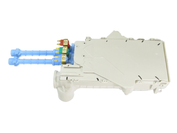 134409320 - Genuine OEM Frigidaire Washer Detergent Dispenser Housing & Water Valve