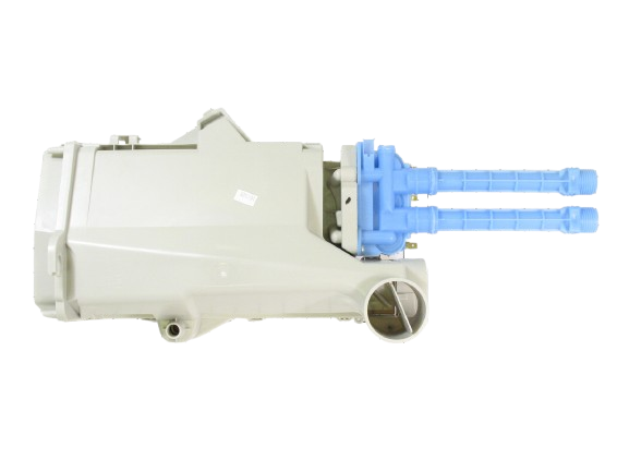 134409320 - Genuine OEM Frigidaire Washer Detergent Dispenser Housing & Water Valve