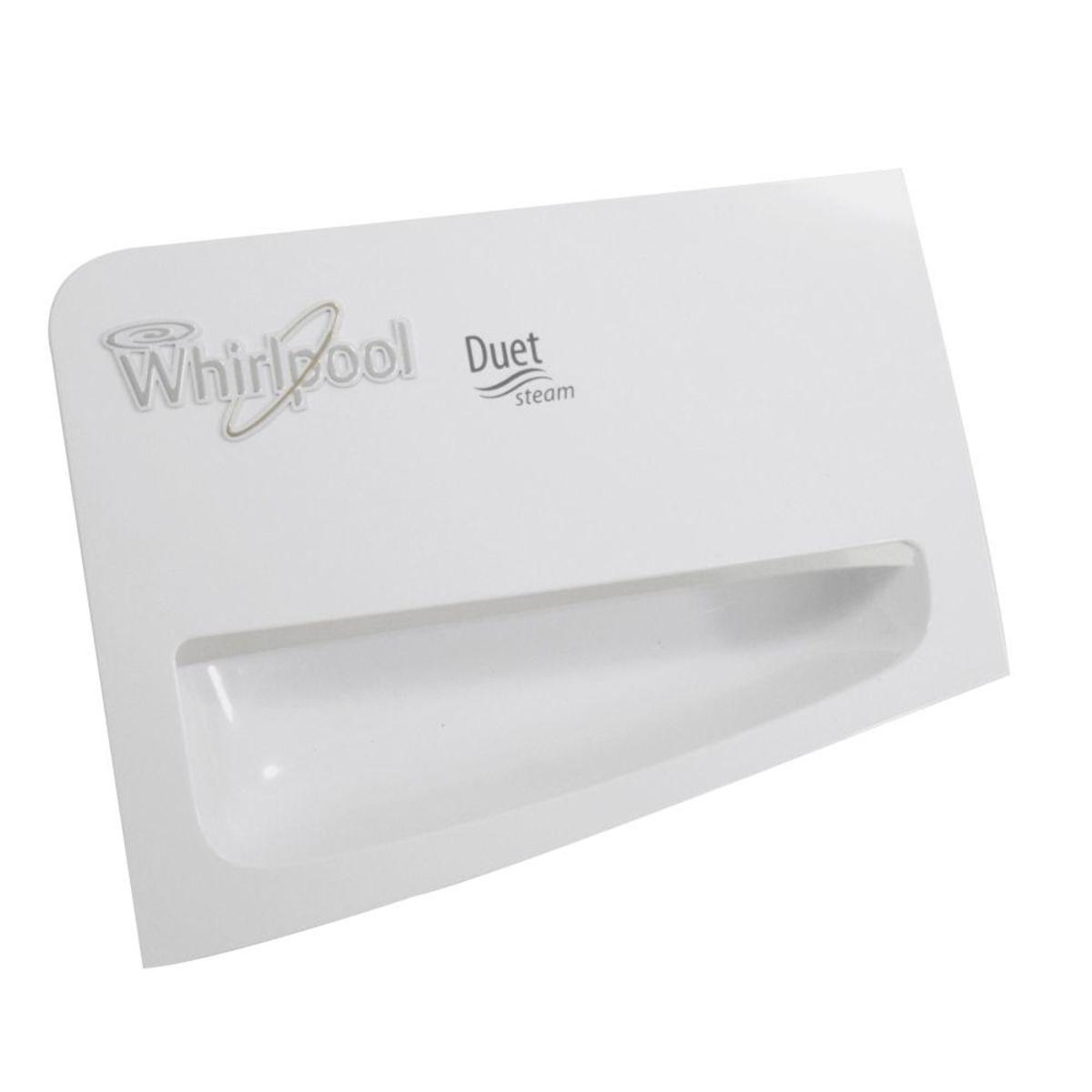 WPW10446403 - Genuine OEM Whirlpool Washer Detergent Dispenser Drawer Handle, White