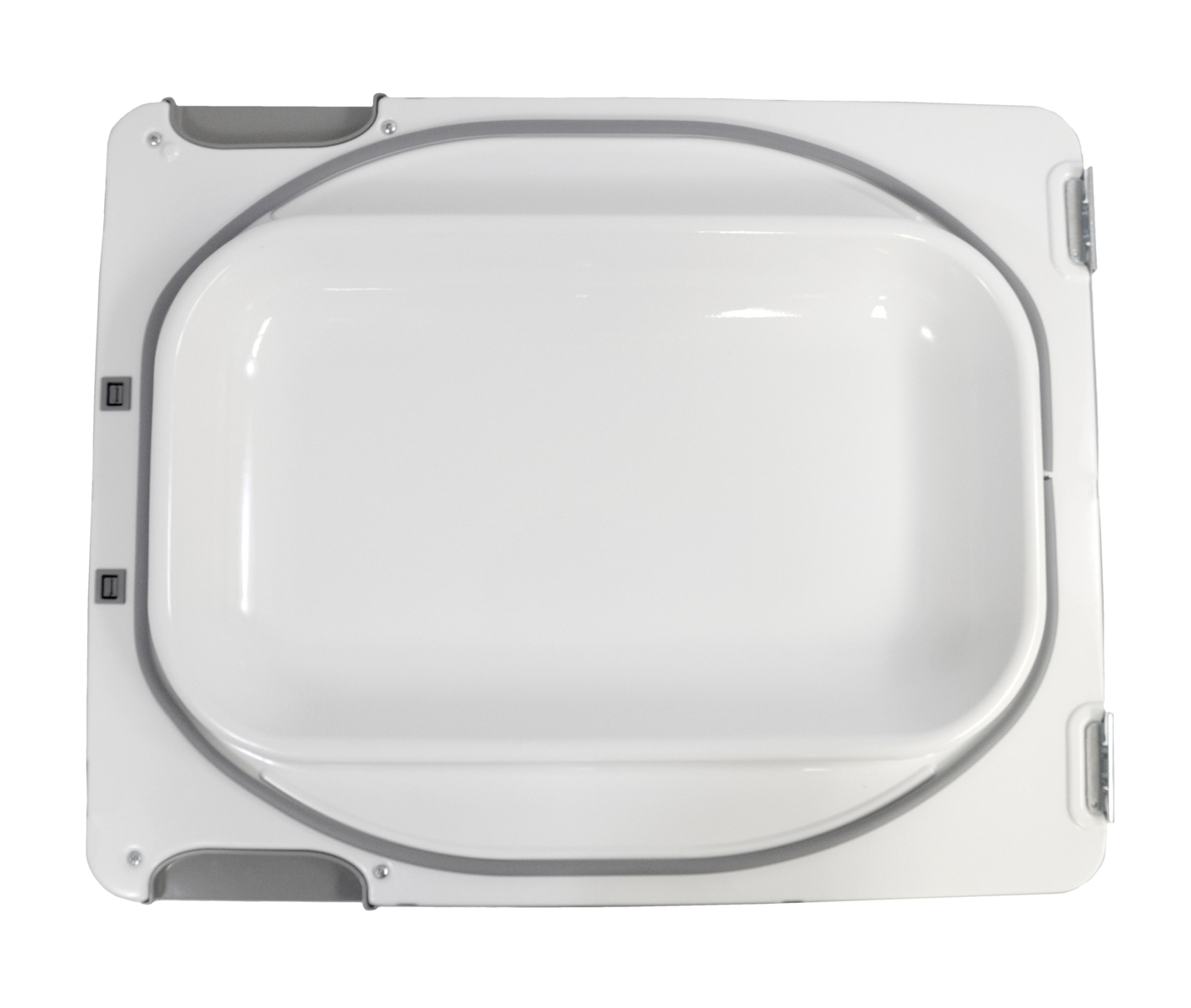 WW02L00474 - Genuine OEM GE Washer Door Assembly