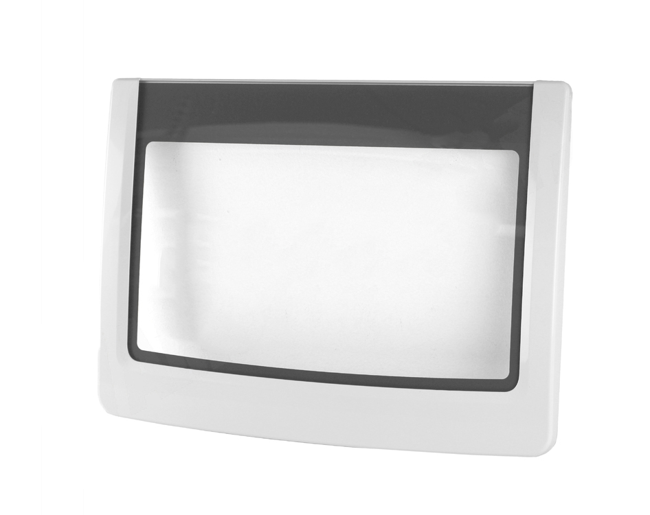 WPW10296171 - Genuine OEM Whirlpool Washer Glass Lid, White