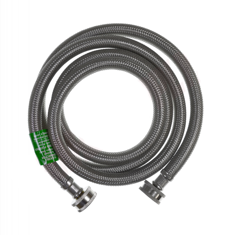 3237-480 - Genuine OEM Aqua-Dynamic Washer Fill Hose, Braided Stainless Steel, 48"