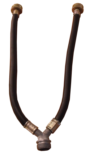 HYP38 - Universal Supco HYP38 Y Mixer Hose, Black Rubber