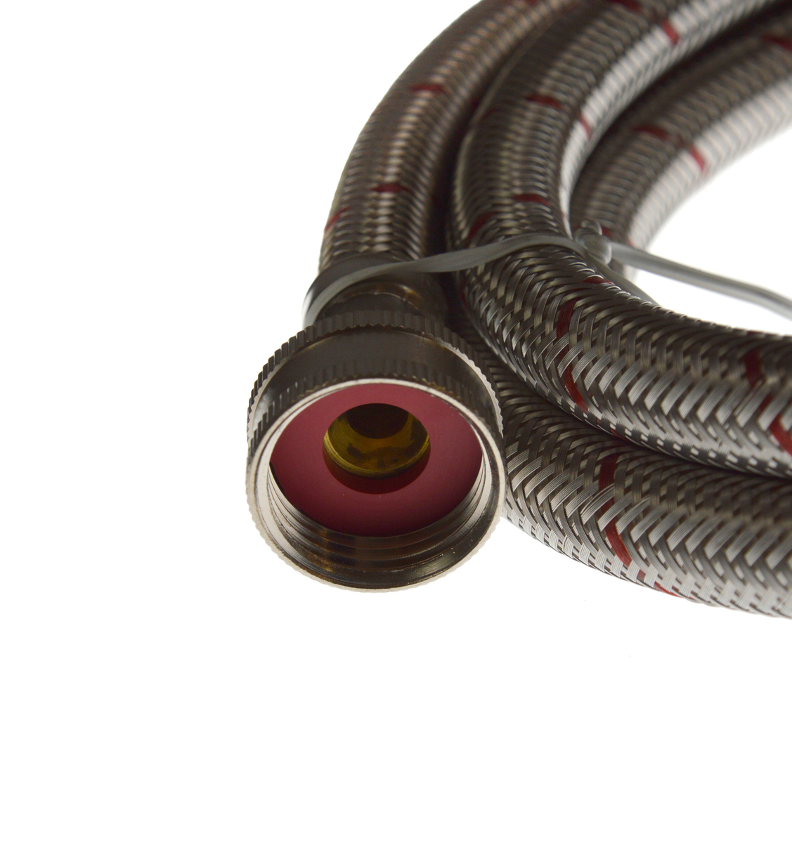 PMWSS-6 - Genuine OEM GE Partsmaster 72" Washer Hoses 2 Pack, Stainless