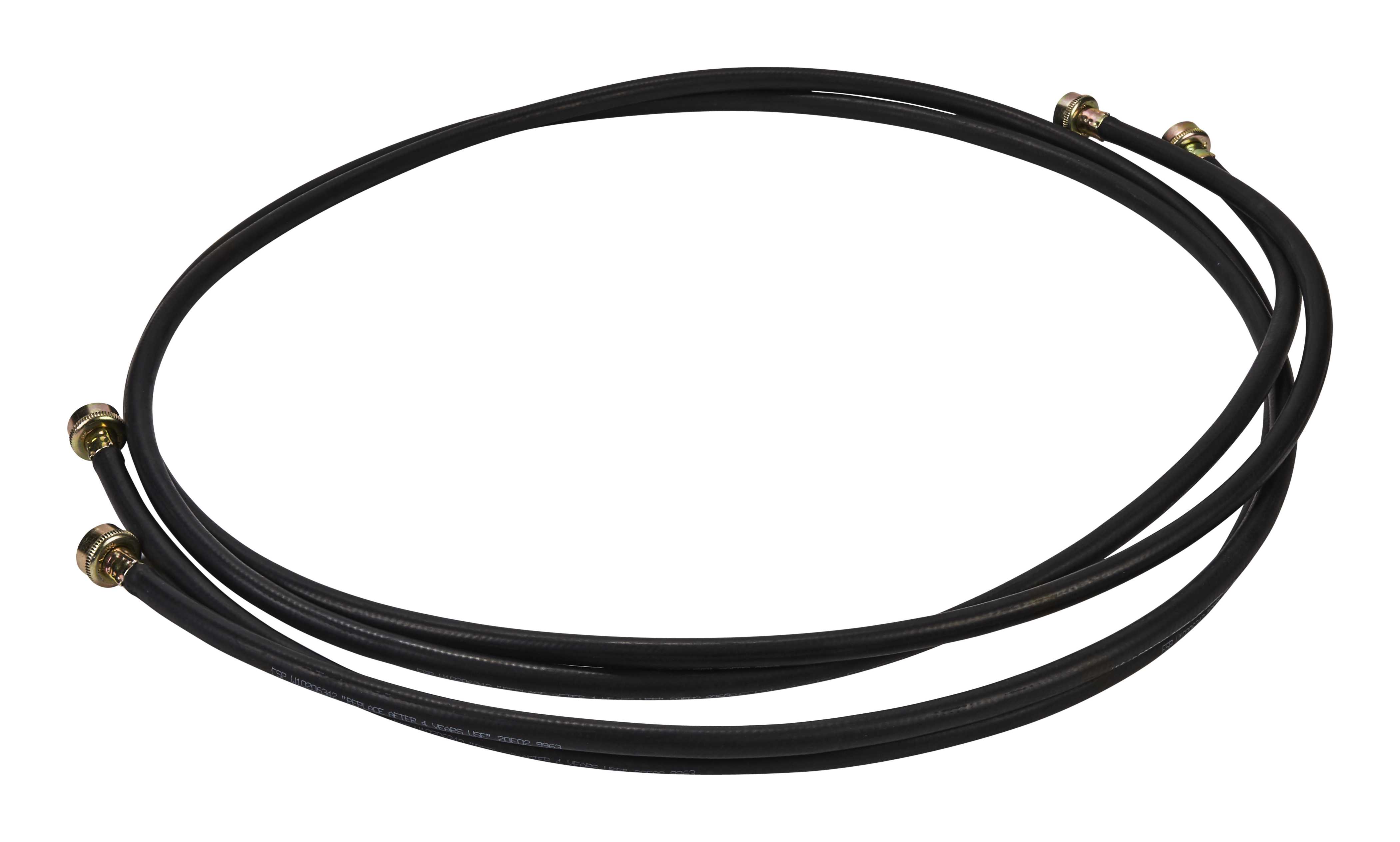 8212656RP - Genuine OEM Whirlpool Washer Rubber Inlet Hose 2 Pack, 10'