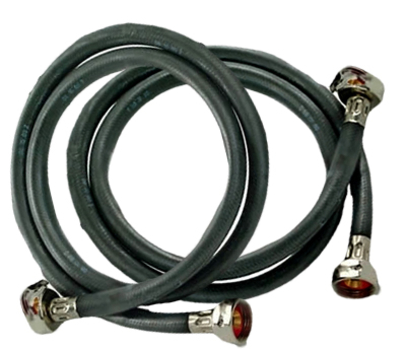 5304497363 - Genuine OEM Frigidaire Washer Smart Choice Rubber Fill Hose, 4', 2/Pack