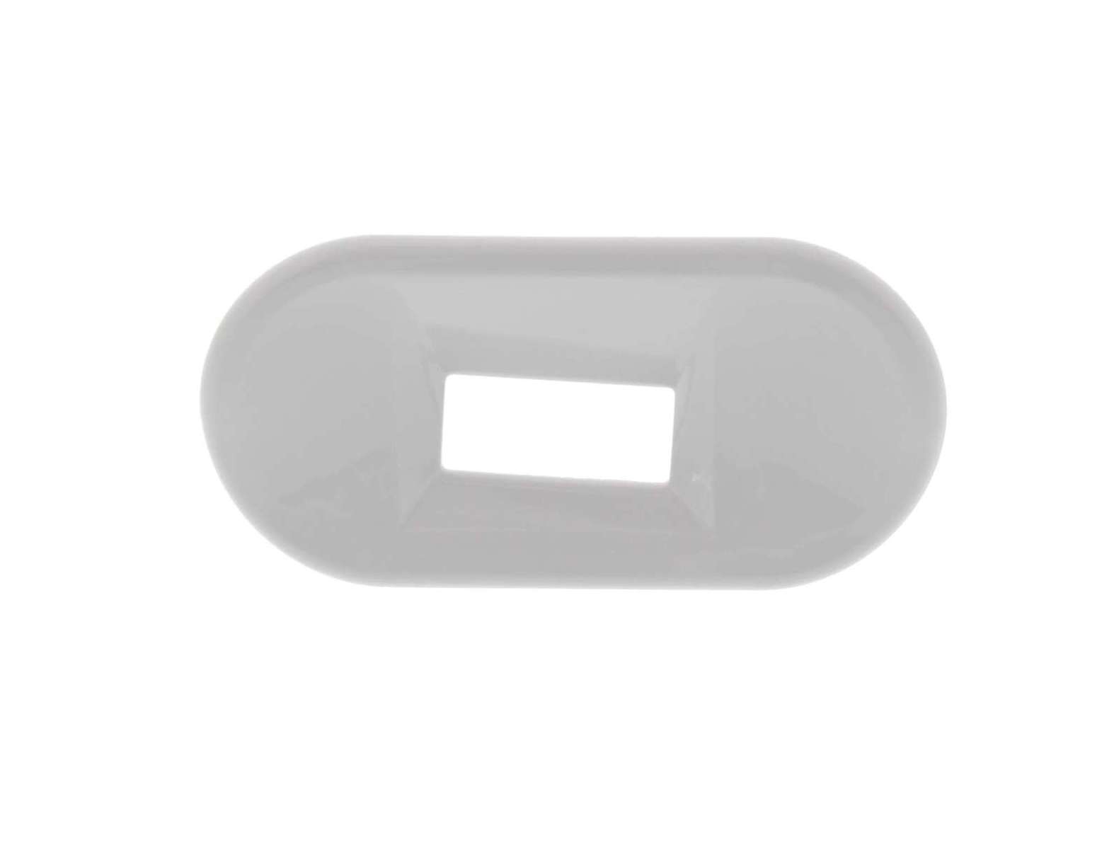 WW01F01763 - Genuine OEM GE Washer Bezel Lid Lock, White