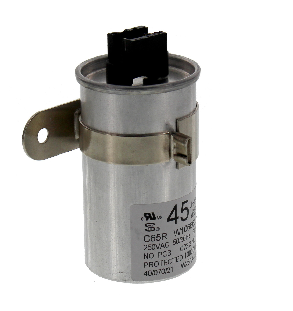 W10804665 - Genuine OEM Whirlpool Top Load Washer Start Capacitor