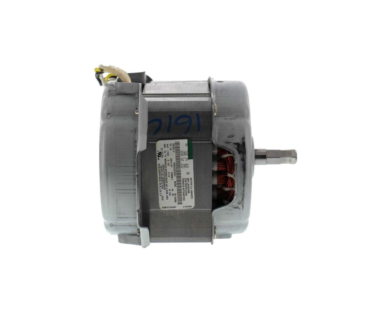 WW03A00179 - Genuine OEM GE Washer Motor and Shield Kit