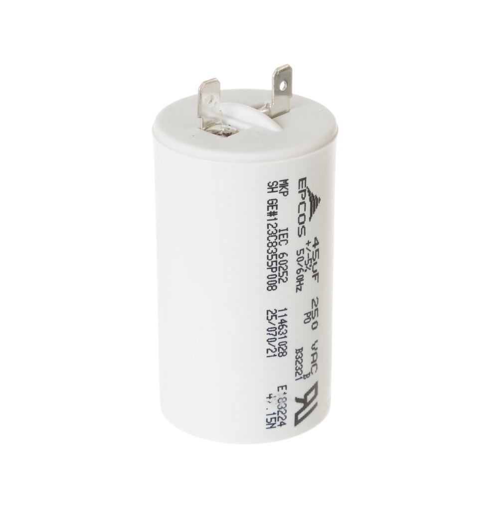 WG04F03692 - Genuine OEM GE Washer Capacitor