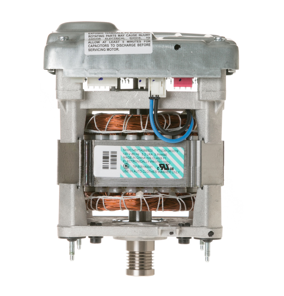 WG03F01768 - Genuine OEM GE Top Load Washer Drive Motor With Inverter Board