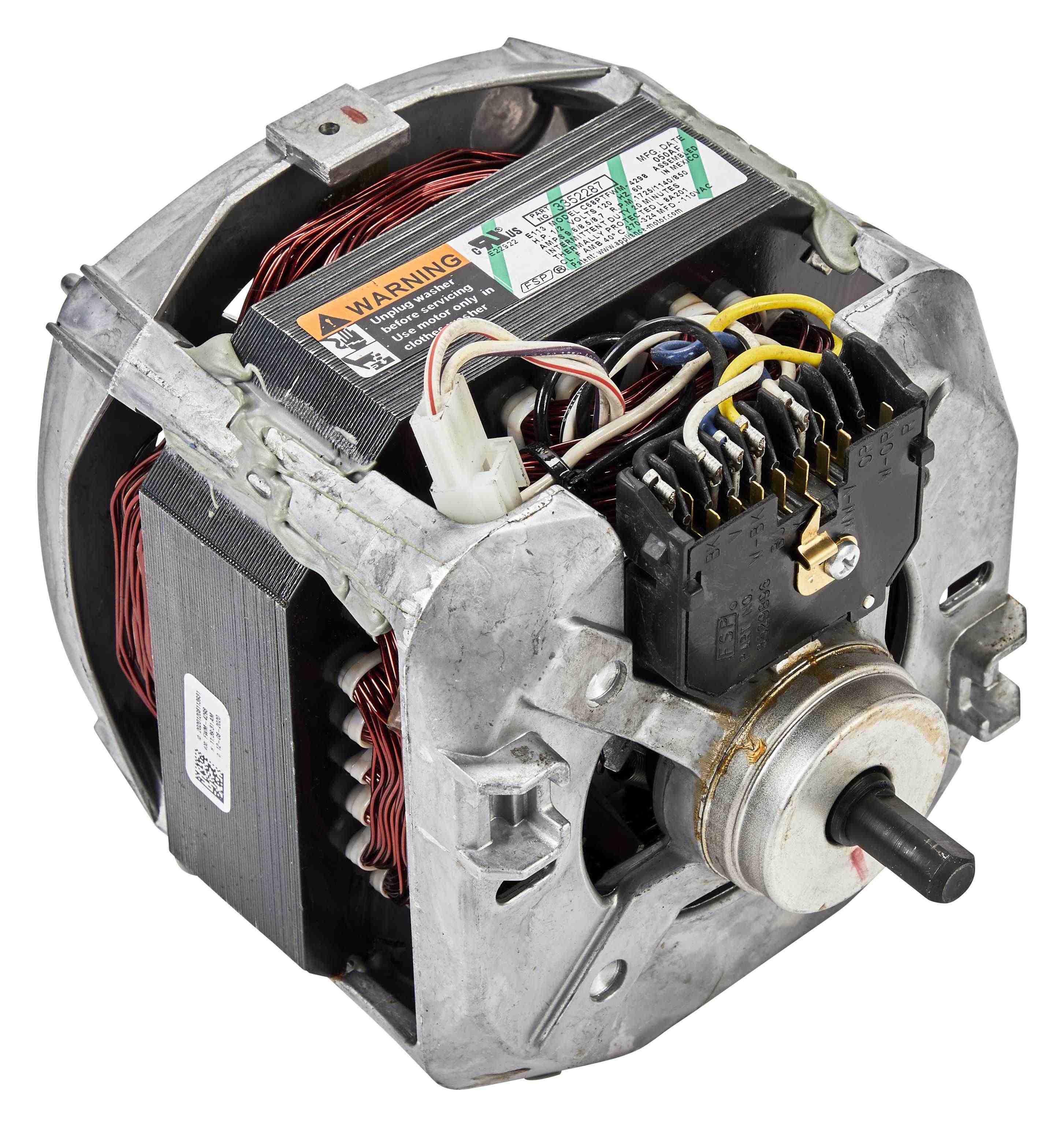 WP3352287 - Genuine OEM Whirlpool Top Load Washer Drive Motor, 3 Speeds