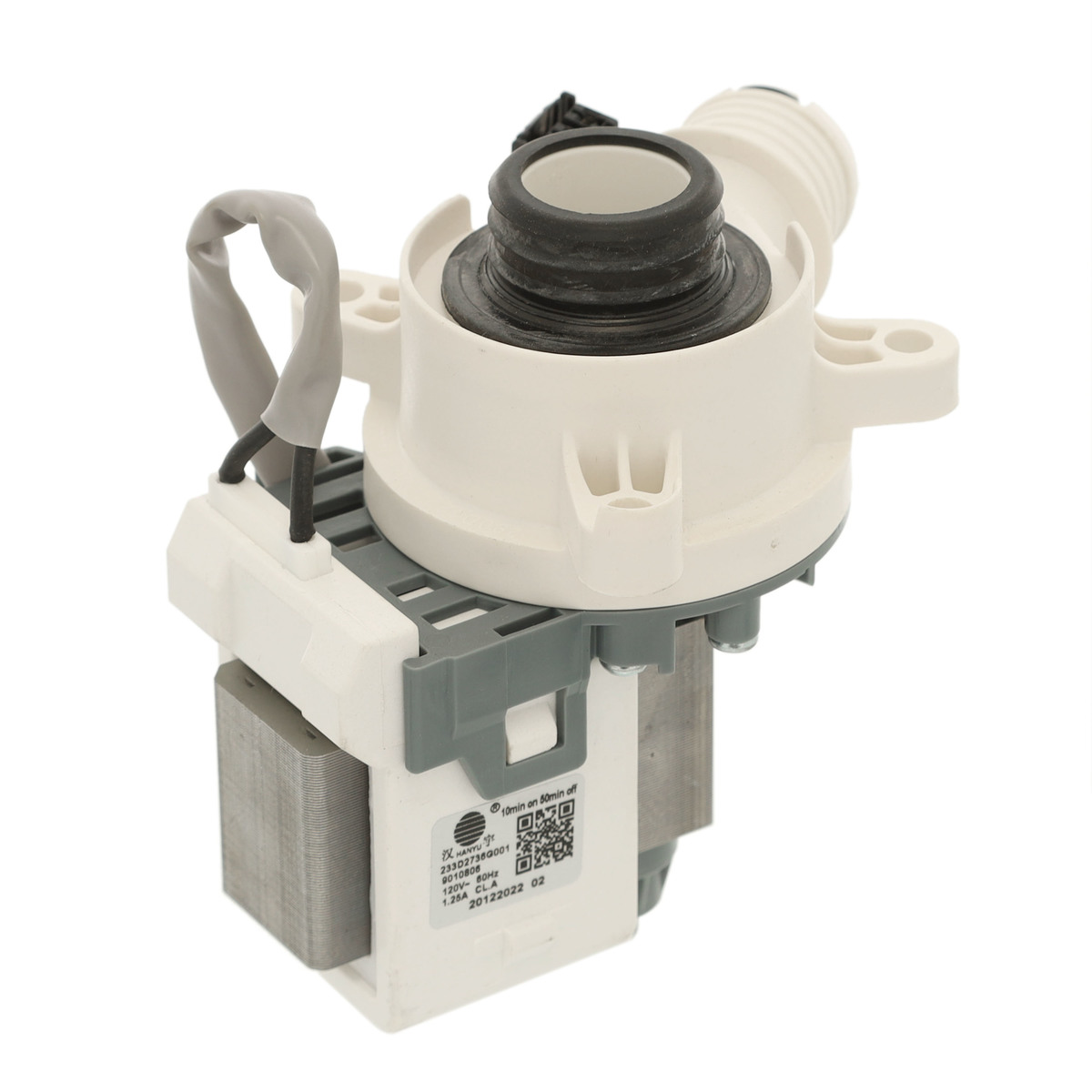 WW01F02056 - Genuine OEM GE Washer Drain Pump Assembly
