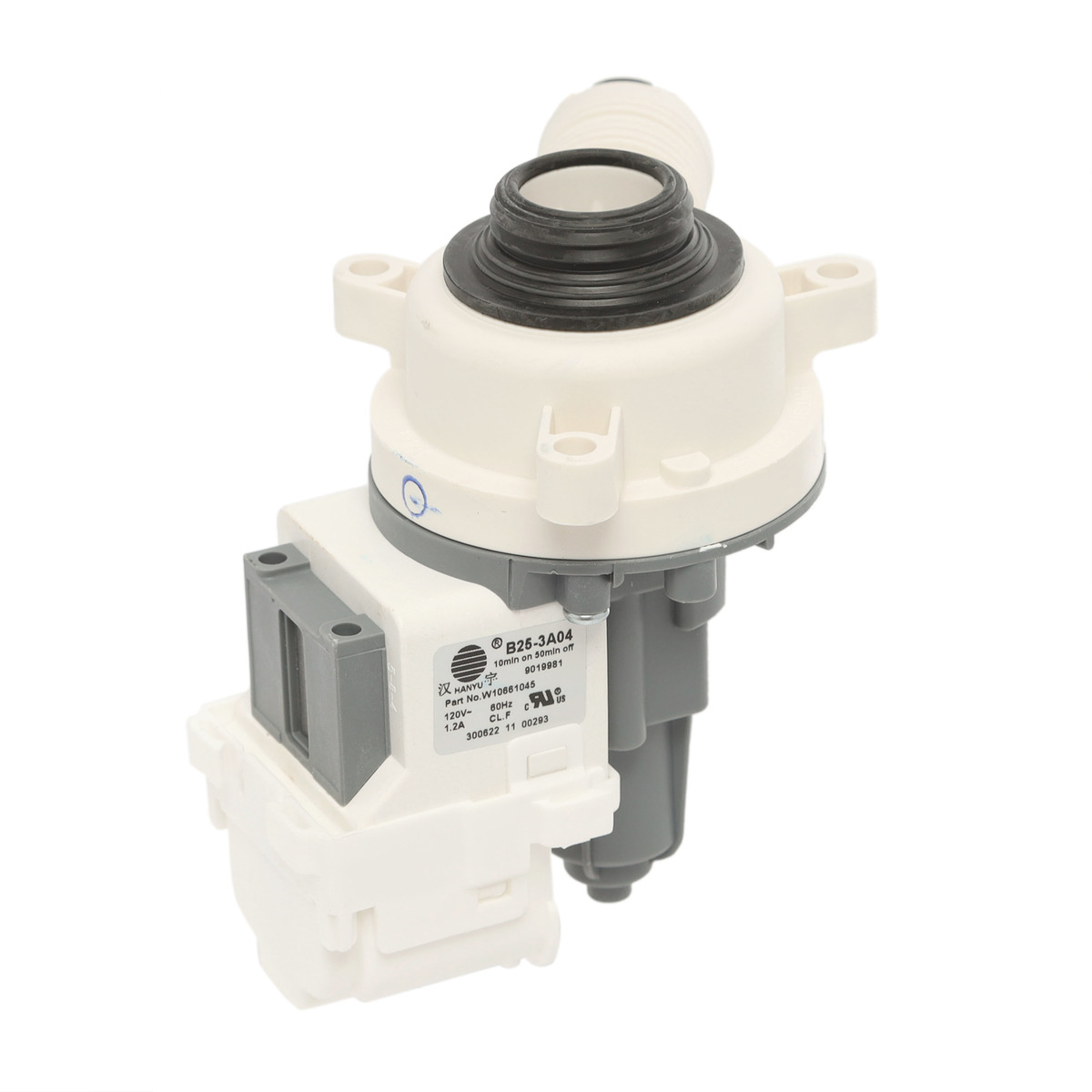 WPW10661045 - Genuine OEM Whirlpool Washer Drain Pump