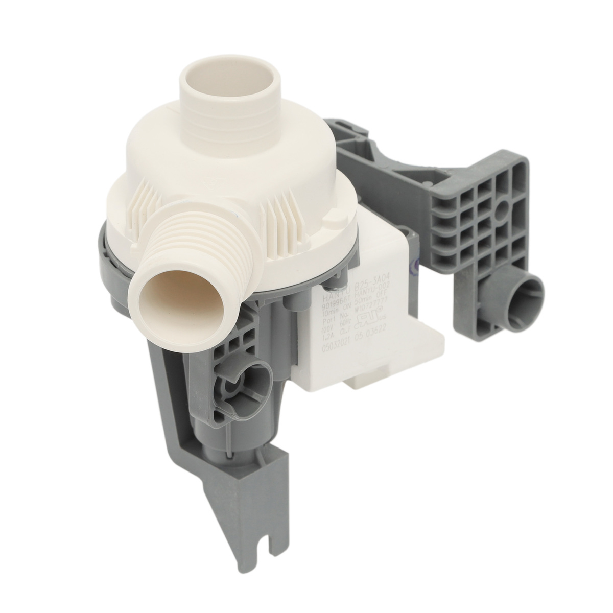 W10876600 - Genuine OEM Whirlpool Washer Drain Pump