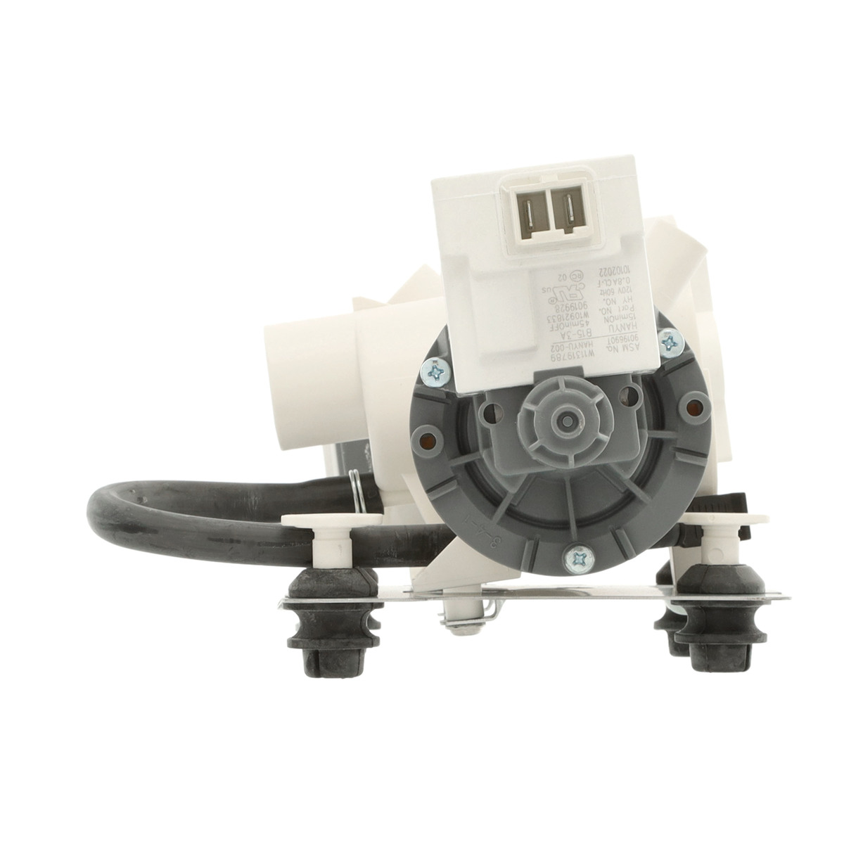 W11458345 - Genuine OEM Whirlpool Washer Pump Assembly