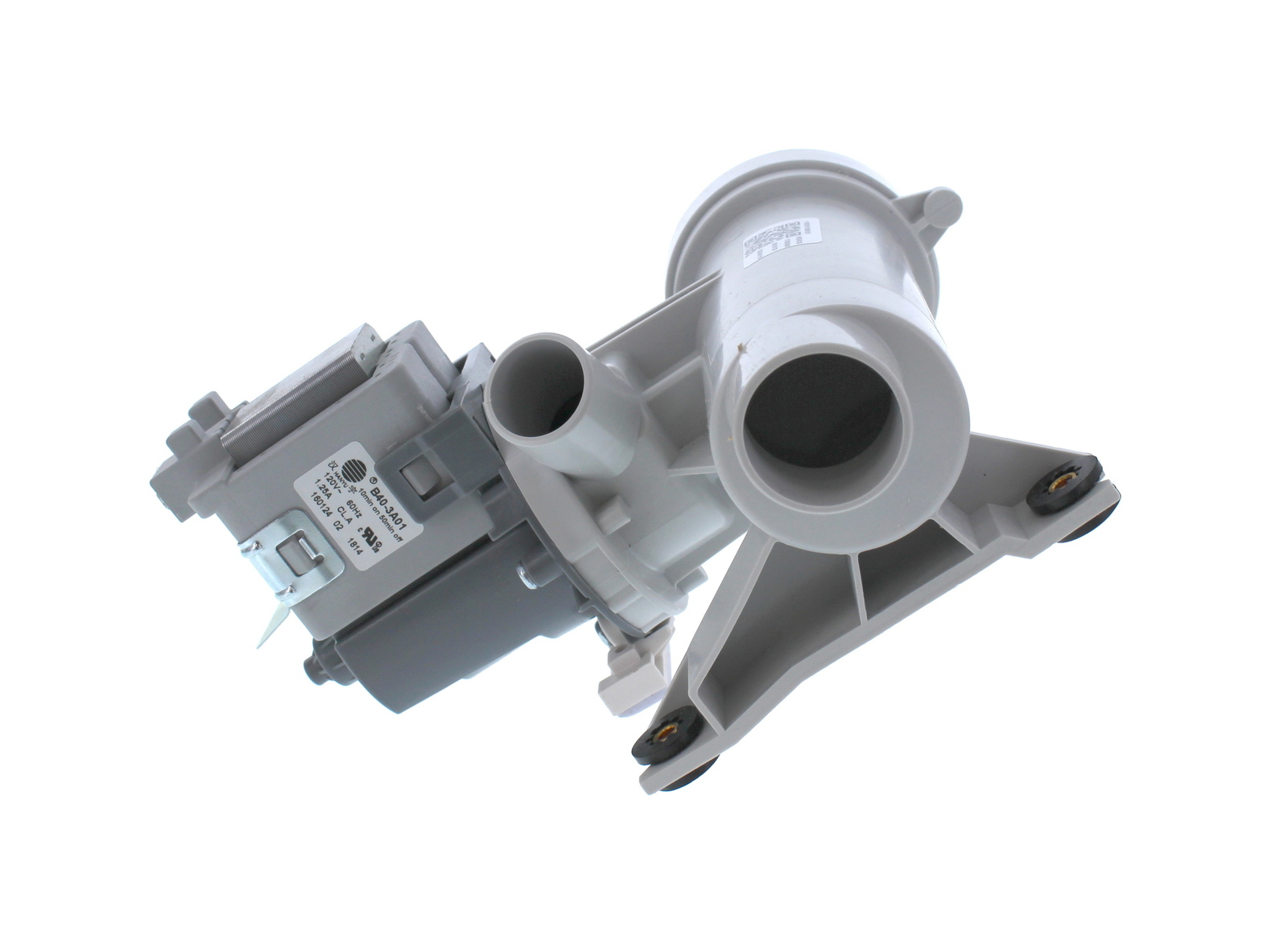 WG04F12336 - Genuine OEM GE Washer Drain Pump & Motor Assembly