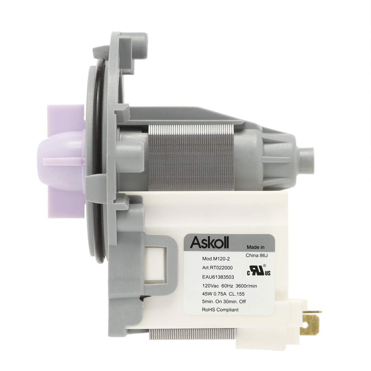 EAU61383503 - Genuine OEM LG Washer Circulation Pump Motor