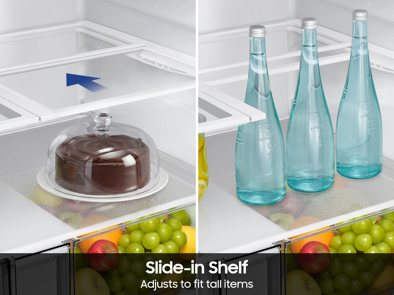 36" Samsung 3-Door French Door Refrigerator with External Water & Ice Dispenser - RF32CG5B30SRAA