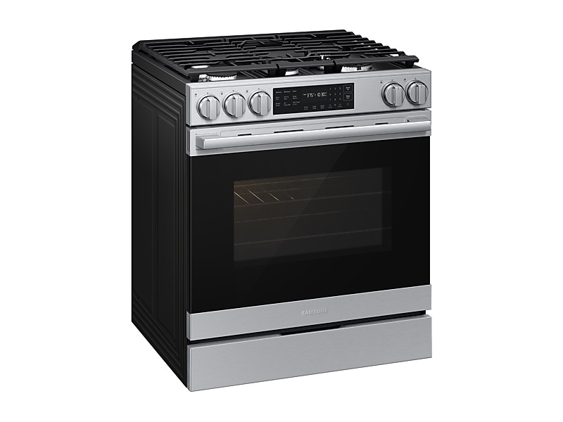 30" Samsung 6.0 Cu. Ft. Electric Slide-In True Convection Range - NSG80H60SRAA