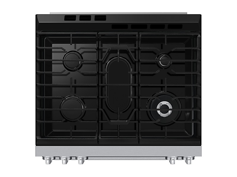 30" Samsung 6.0 Cu. Ft. Electric Slide-In True Convection Range - NSG80H60SRAA