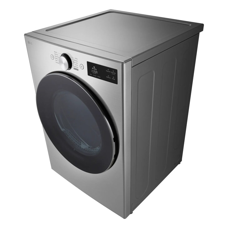 27" LG Smart Front Load Electric Dryer with TurboSteam - DLEX5800V