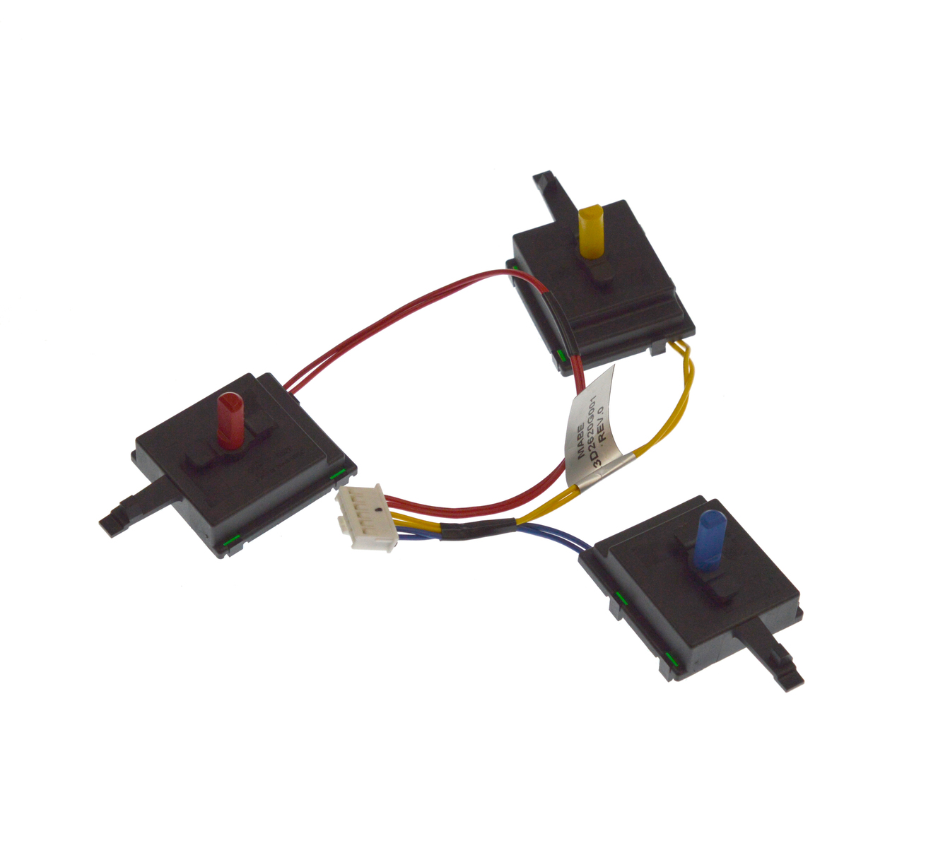 WW01F01885 - Genuine OEM GE Washer Switch & Harness Assembly