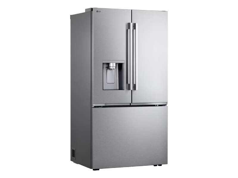 36" LG 32 Cu.Ft. Standard-Depth MAX French 3-Door Refrigerator with Internal Water Dispenser Ice Maker - LF32BSH42S