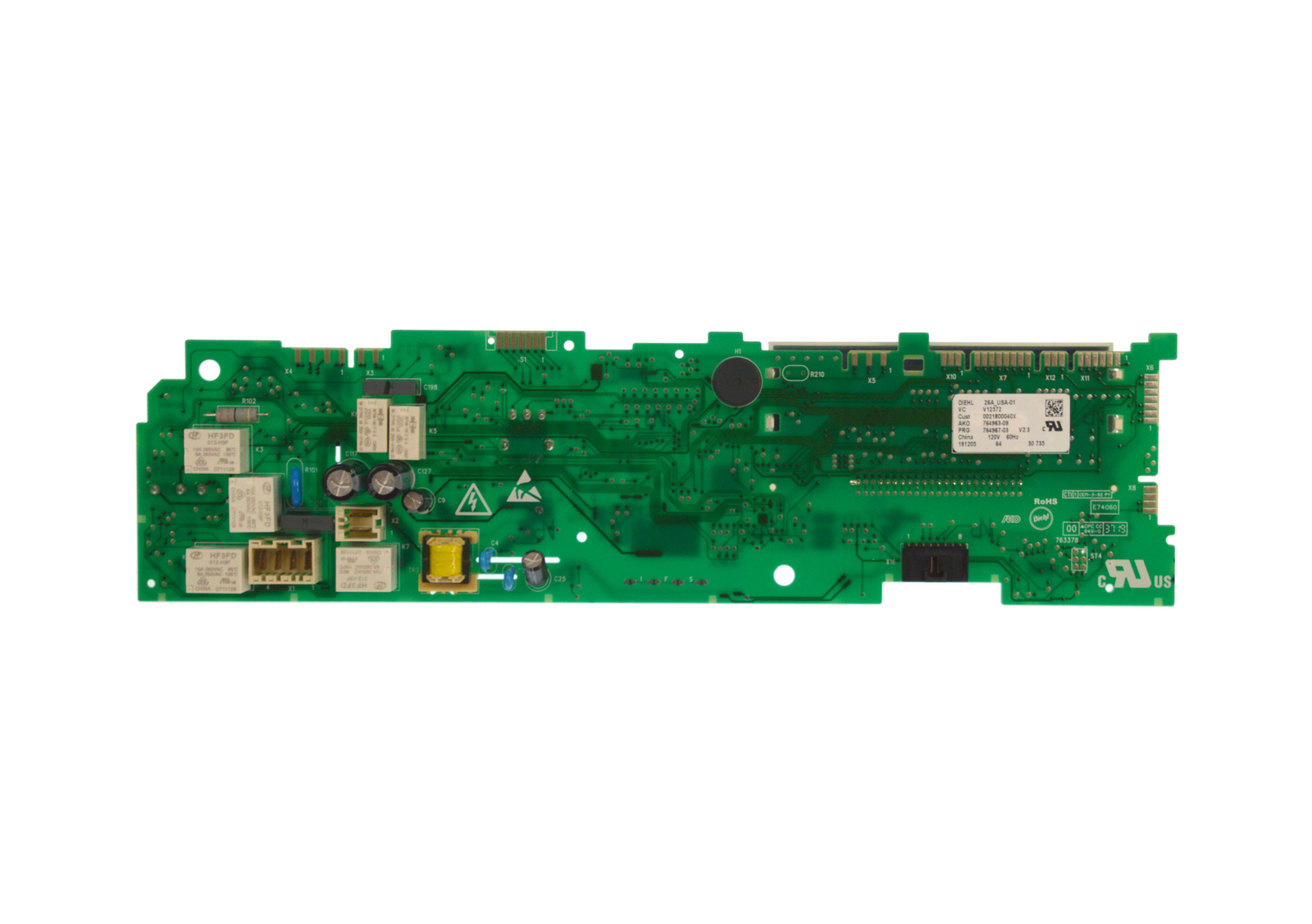 WG04F10667 - Genuine OEM GE Washer Electronic Control Board