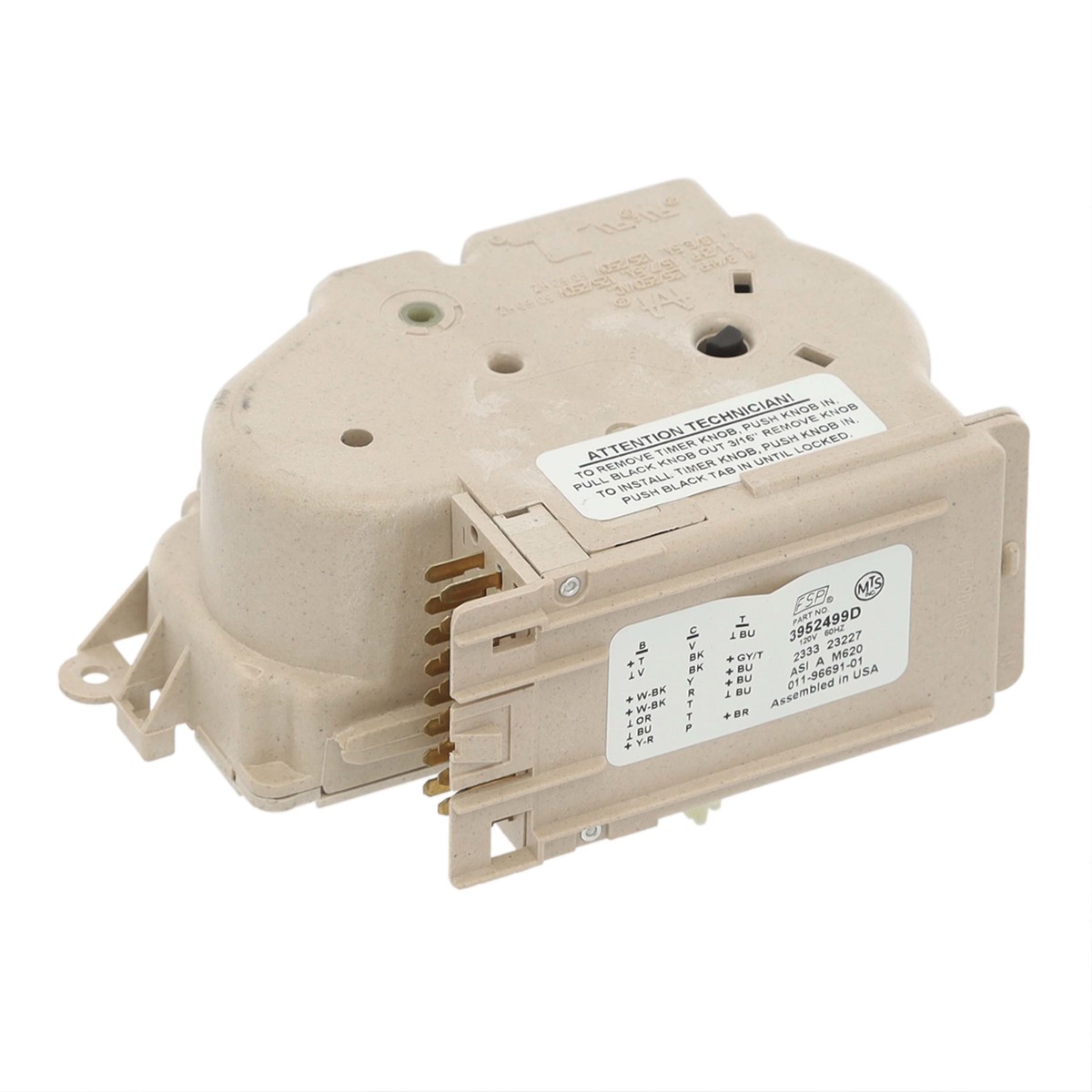 WP3952499 - Genuine OEM Whirlpool Washer Timer