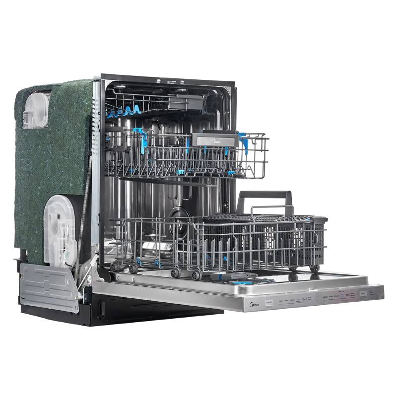 24" Midea Top Control Dishwasher with Sensor TruDry and STRAWash - MDT24P7CST