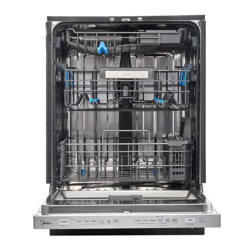 24" Midea Top Control Dishwasher with Sensor TruDry and STRAWash - MDT24P7CST