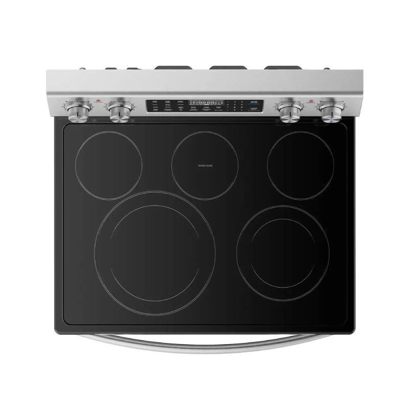 30" Midea 6.3 Cu. Ft. Freestanding Electric Range with 5 Elements and Self-Clean - MER30A15ASTC