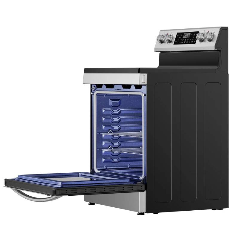 30" Midea 6.3 Cu. Ft. Freestanding Electric Range with 5 Elements and Self-Clean - MER30A15ASTC