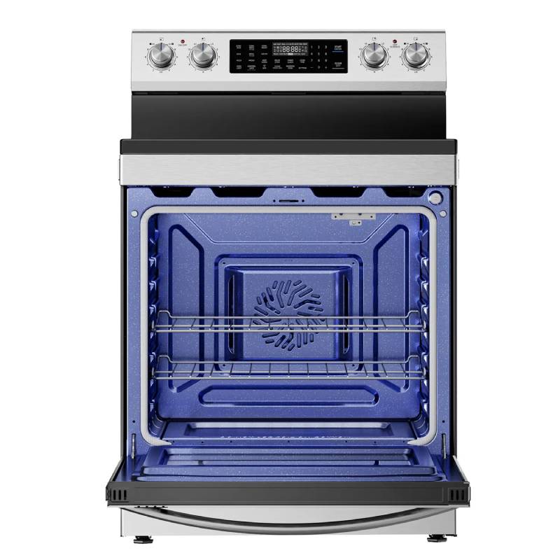 30" Midea 6.3 Cu. Ft. Freestanding Electric Range with 5 Elements and Self-Clean - MER30A15ASTC