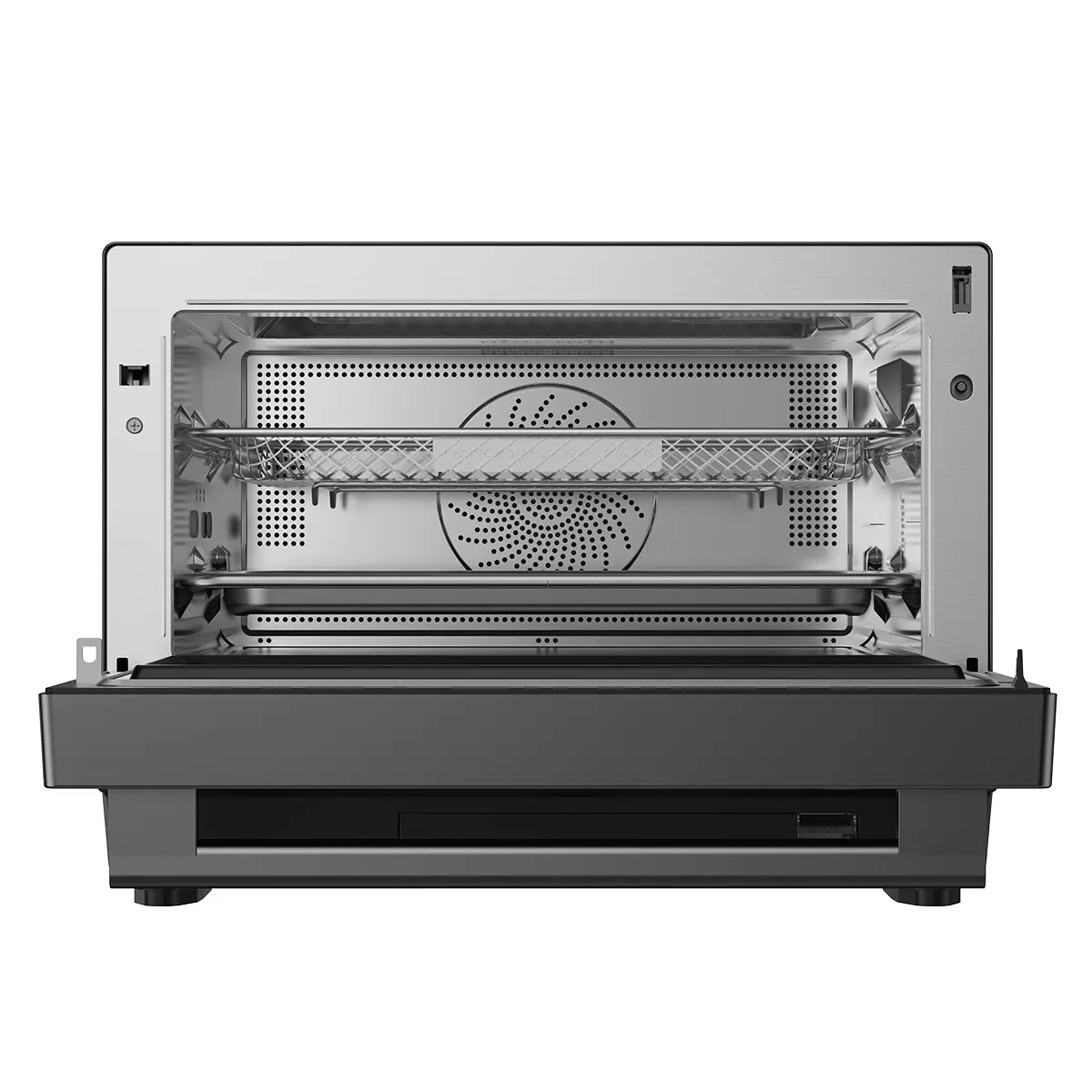 Midea 0.9 Cu. Ft. 4-in-1 Multi-Functional Countertop Microwave Oven - MMC09S15ABB