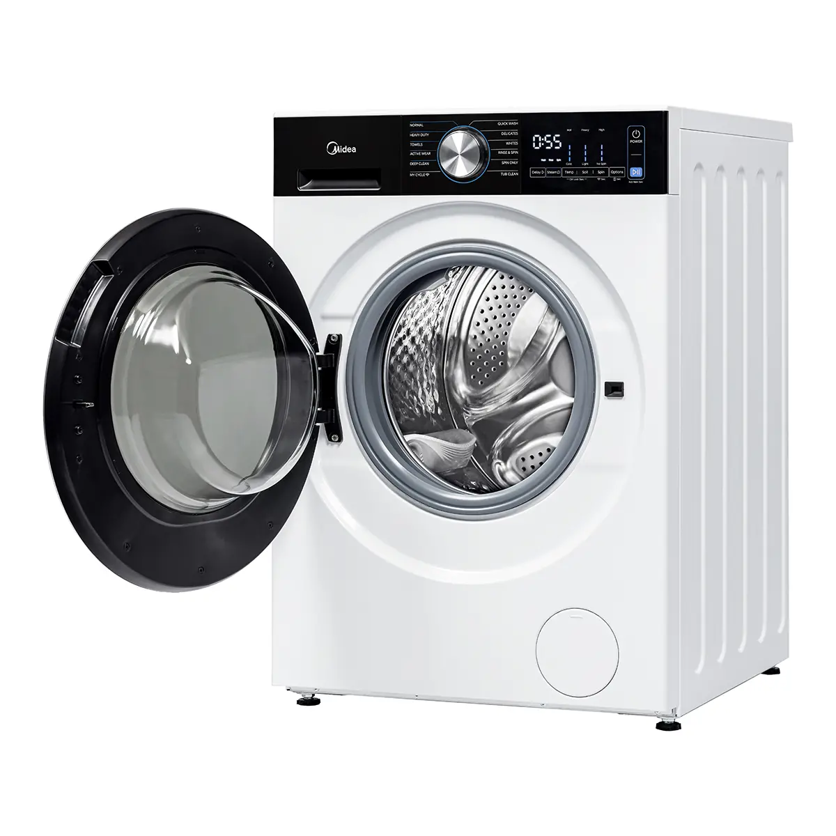 24" Midea 3.1 Cu. Ft. Front Load Compact Washing Machine - MLHW31S2BBW
