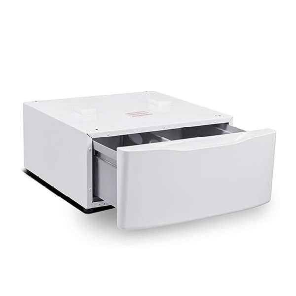 27" Midea White Laundry Pedestal with Storage Drawer - MLP1WW