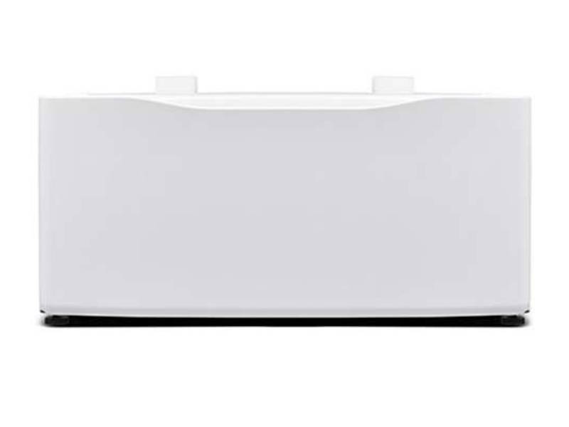 27" Midea White Laundry Pedestal with Storage Drawer - MLP1WW