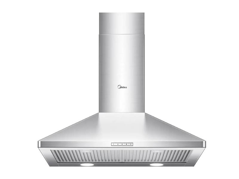 30" Midea 450 CFM Pyramid Range Hood - MVP30W6AST
