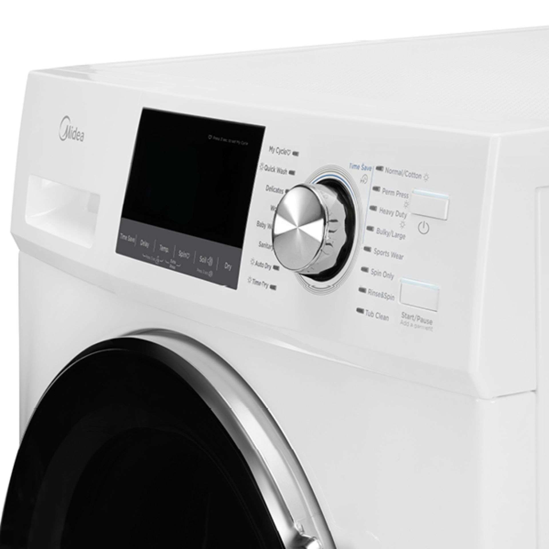24" Midea 3.1 Cu. Ft. All-in-One Ventless Washer Dryer Combo - MLC31N5AWW