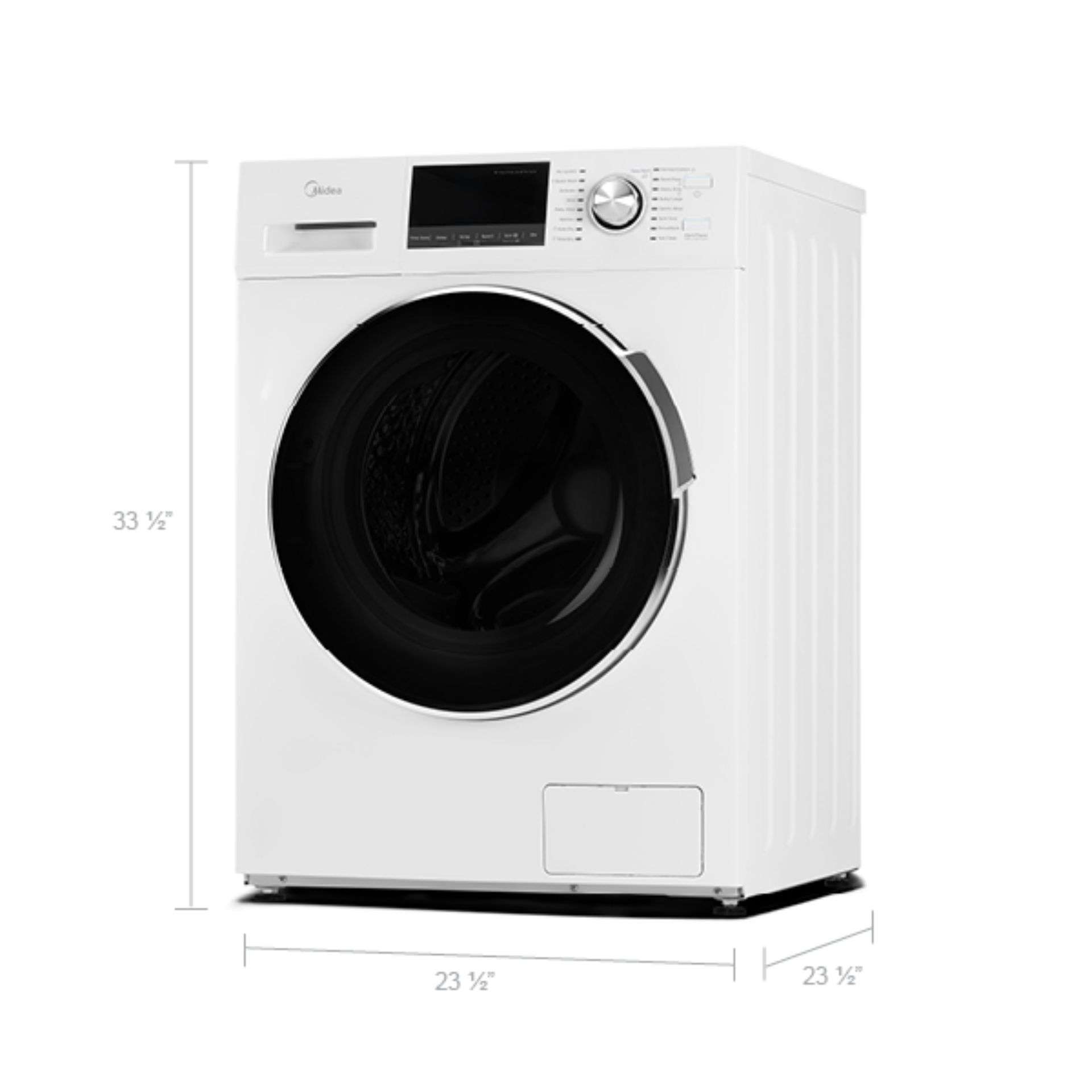 24" Midea 3.1 Cu. Ft. All-in-One Ventless Washer Dryer Combo - MLC31N5AWW