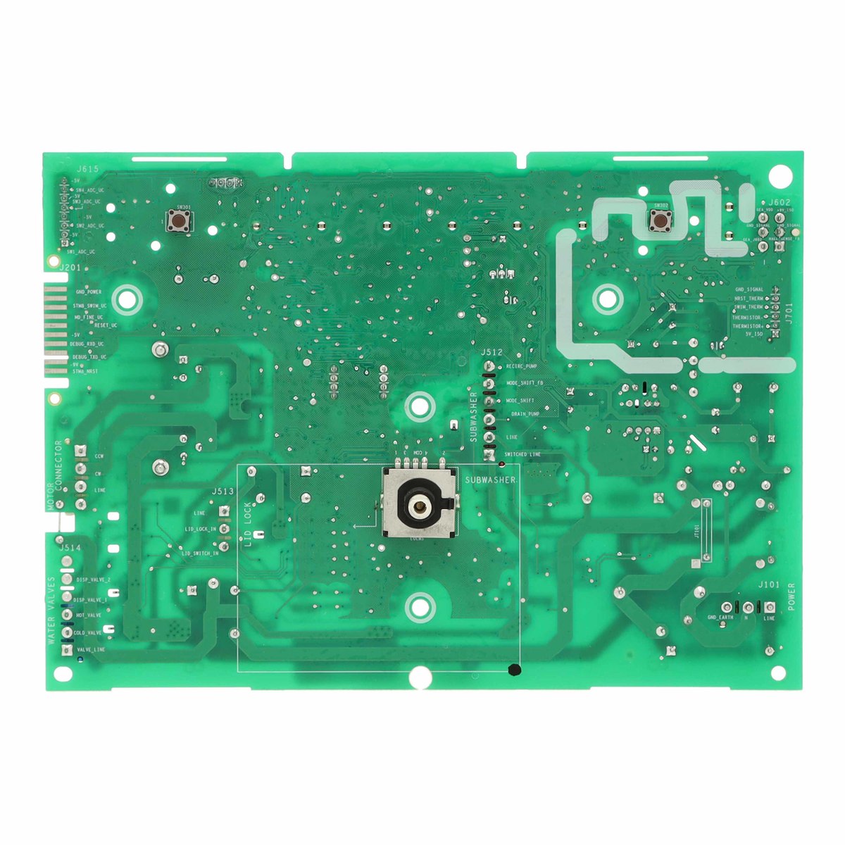 WW01F01906 - Genuine OEM GE Washer Triac Control
