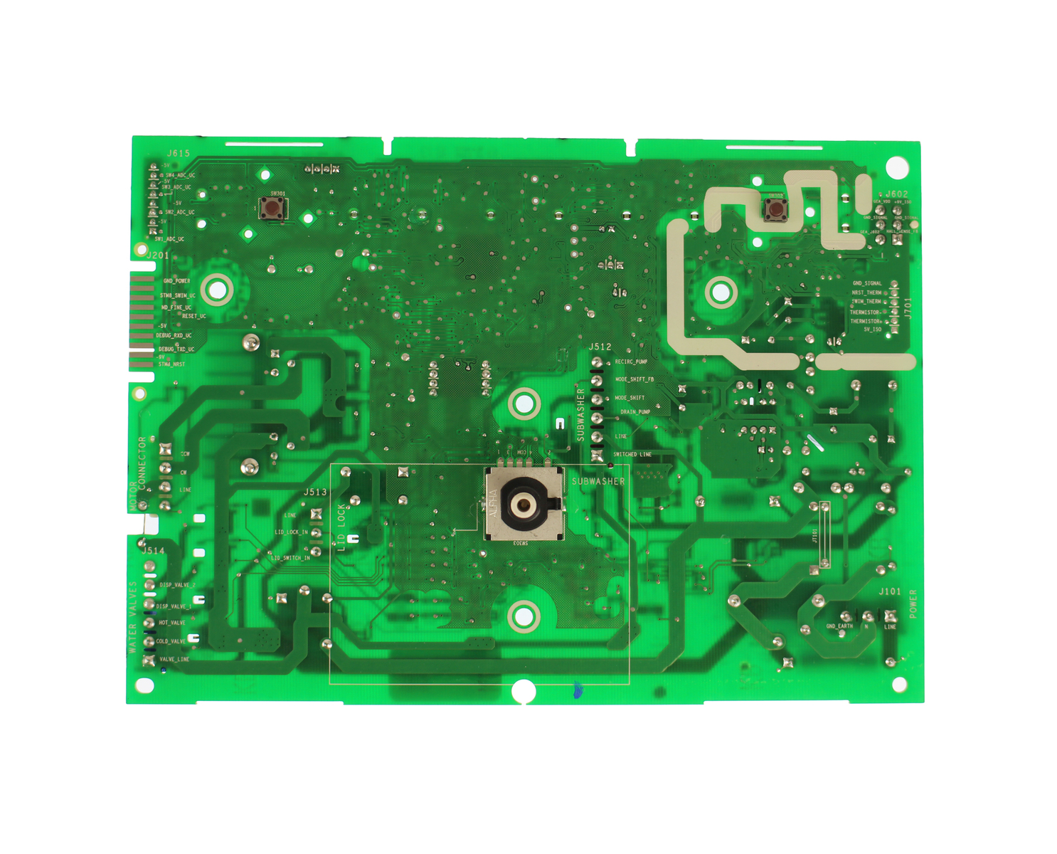 WW01F01907 - Genuine OEM GE Washer Triac Control Board