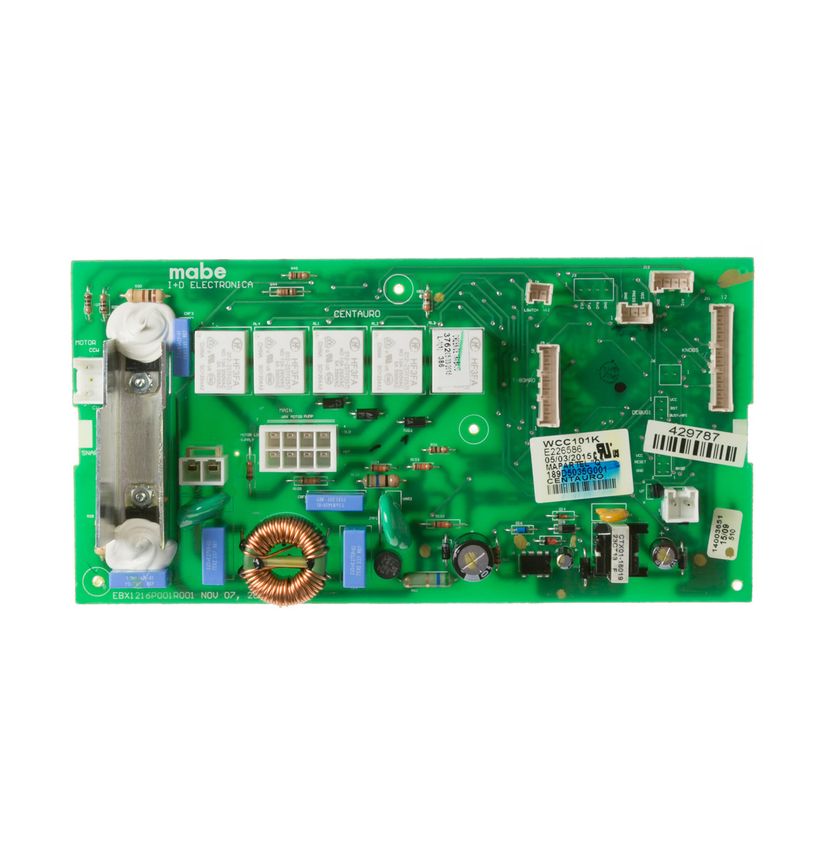 WW03F00334 - Genuine OEM GE Washer Electronic Control Board